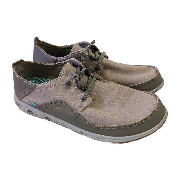 Columbia Men's Bahama Vent Relaxed PFG Lace Boat Shoes Size 10 New - Picture 1 of 8